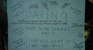 Doing it without doing dinner