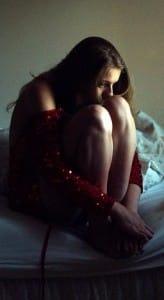 My Dirty Little Secret, or Just Another Coming Out Story, girl in red dress