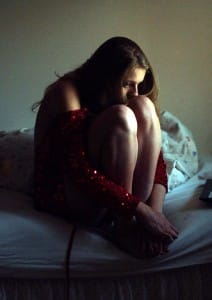 My Dirty Little Secret, or Just Another Coming Out Story, girl in red dress