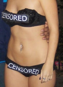 Why is it only legitimate when we take away the sex? Female body censored